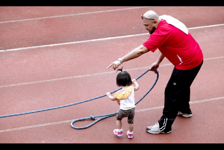 father and daughter